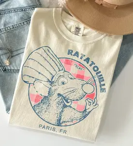 Ratatouille Comfort Color Shirt, Vintage Ratatouille Gusteau's Shirt, Remy anyone can cook tshirt, Little Chef shirt, Remy Shirts