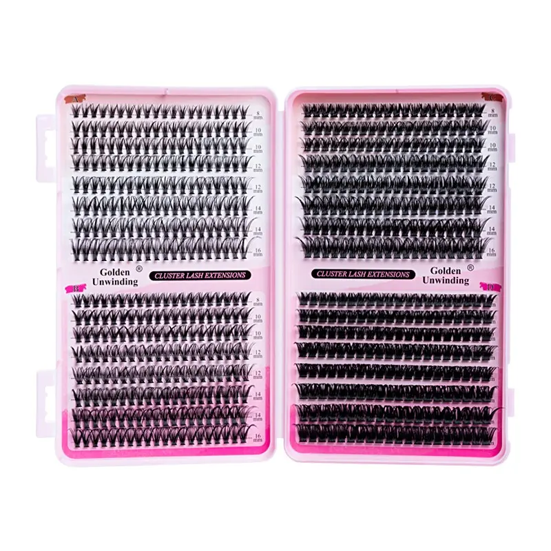 30d+40d+60d+80d false eyelash extension suit, False Eyelashes Extensions, large-capacity mink-like false eyelashes, D curl, mixing length of 8-16mm, Longer Looking Eyelashes, Volume Lashes, suitable for beginners to reuse, daily stage makeup, Eyelash Set