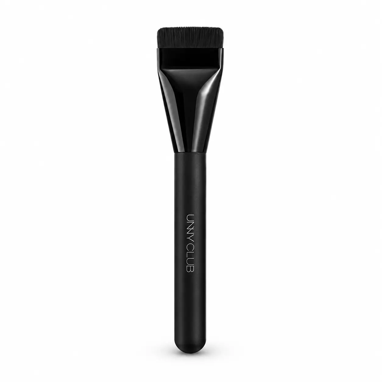 UNNY Tongue-Shaped Flat Face Makeup Brush - Smooth, Streak-Free Application for Liquid Foundation, Concealer, Contour