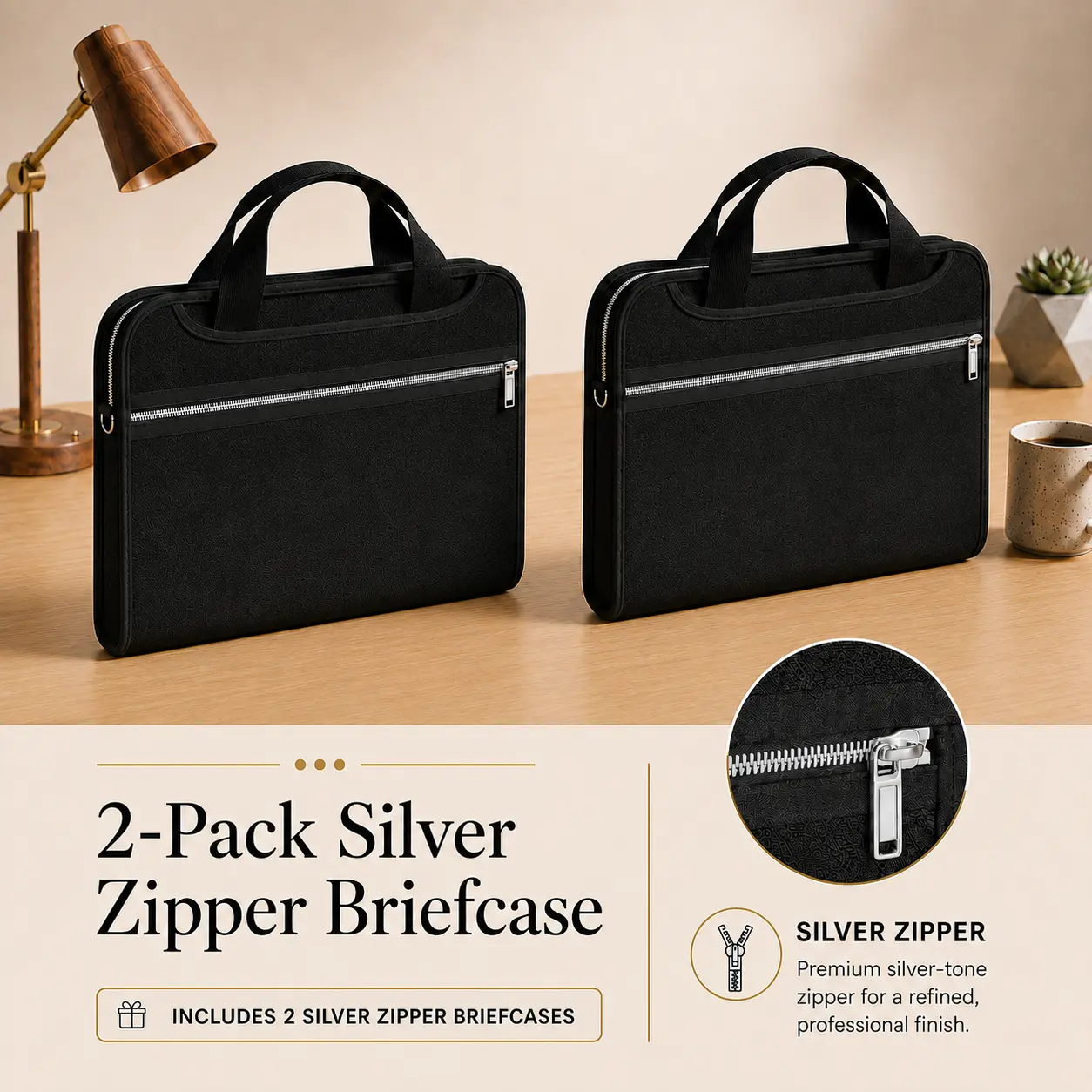Silver(Pack of 2)