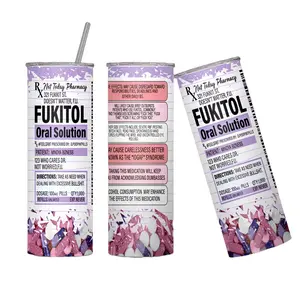 FUKITOL 20 oz Tumbler with Clear Straw, Leakproof Lid, Insulated Design, BPA Free, Portable, Versatile for Hot & Cold Beverages - Mug, Cup