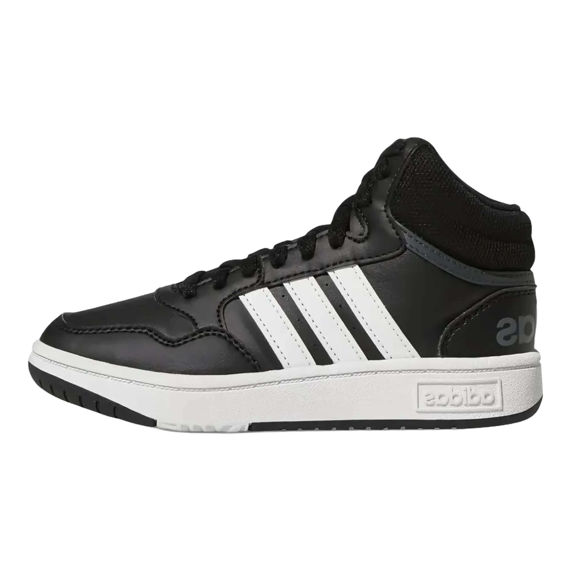 Hoops Mid GS "Core Black Cloud White Grey" GW0402