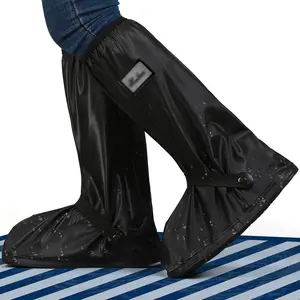 Waterproof Rain Boot Shoe Cover with Reflector for Sports Hiking Climbing Camping Scooter Travel