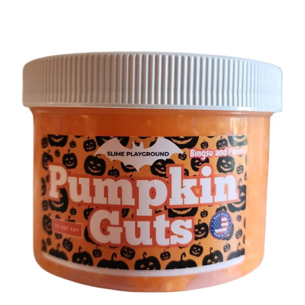 Pumpkin Guts Slime + Surprise Squishy - 8 oz  - Sensory - ASMR