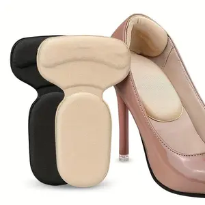 1 pair Heel Inserts For Women And Men Reusable Soft Sponge Heel Pads For Shoes That Are Loose Boots High Heel Grips Blister Protectors Heel Pedicure Stools For Nail Tech