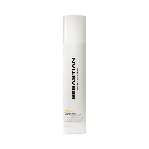 Sebastian Professional Shaper Original Unscented 300ml Flash-Dry Hairspray - Unisex, Lightweight Flexible Hold, Smooth Brushable Finish, Natural Extract-Polymer Complex Infused, Normal Single Item Haircare That Works Across All Hair Types With Ease