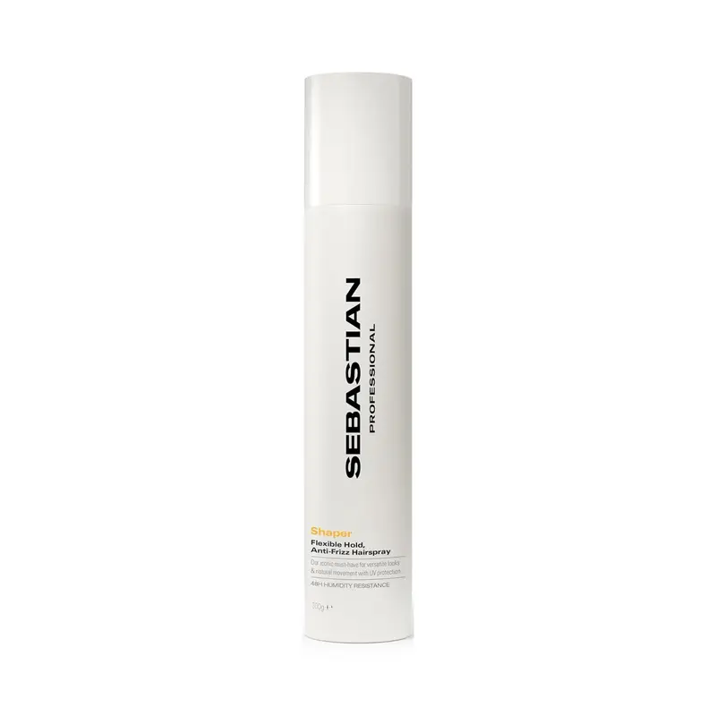 Sebastian Professional Shaper Original Unscented 300ml Flash-Dry Hairspray - Unisex, Lightweight Flexible Hold, Smooth Brushable Finish, Natural Extract-Polymer Complex Infused, Normal Single Item Haircare That Works Across All Hair Types With Ease