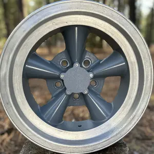ET Wheels Flat Center Cap Set 3D Printed - 4 Pack, 2-1/8" Hole Spacing, ASA Plastic, UV Resistant, for Classic V Wheels