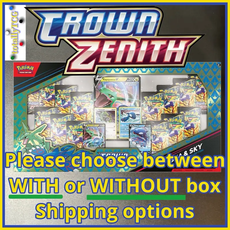 pokémon trading card games sas12.5 crown zenith regidrago v box Amazon.com: Pokemon TCG: SAS 12.5 Crown Zenith Regidrago V Box : Toys &  Games main image 1