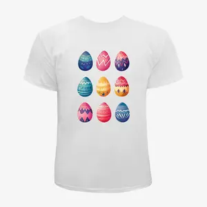 Custom 2025 Easter T-Shirt – Black & White | Personalized Holiday Tee | Perfect Easter Gift, Easter Egg/ Custom Tshirt For Easter