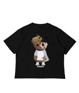 XTentacion Kitty Shirt - Oversized Drop Shoulder