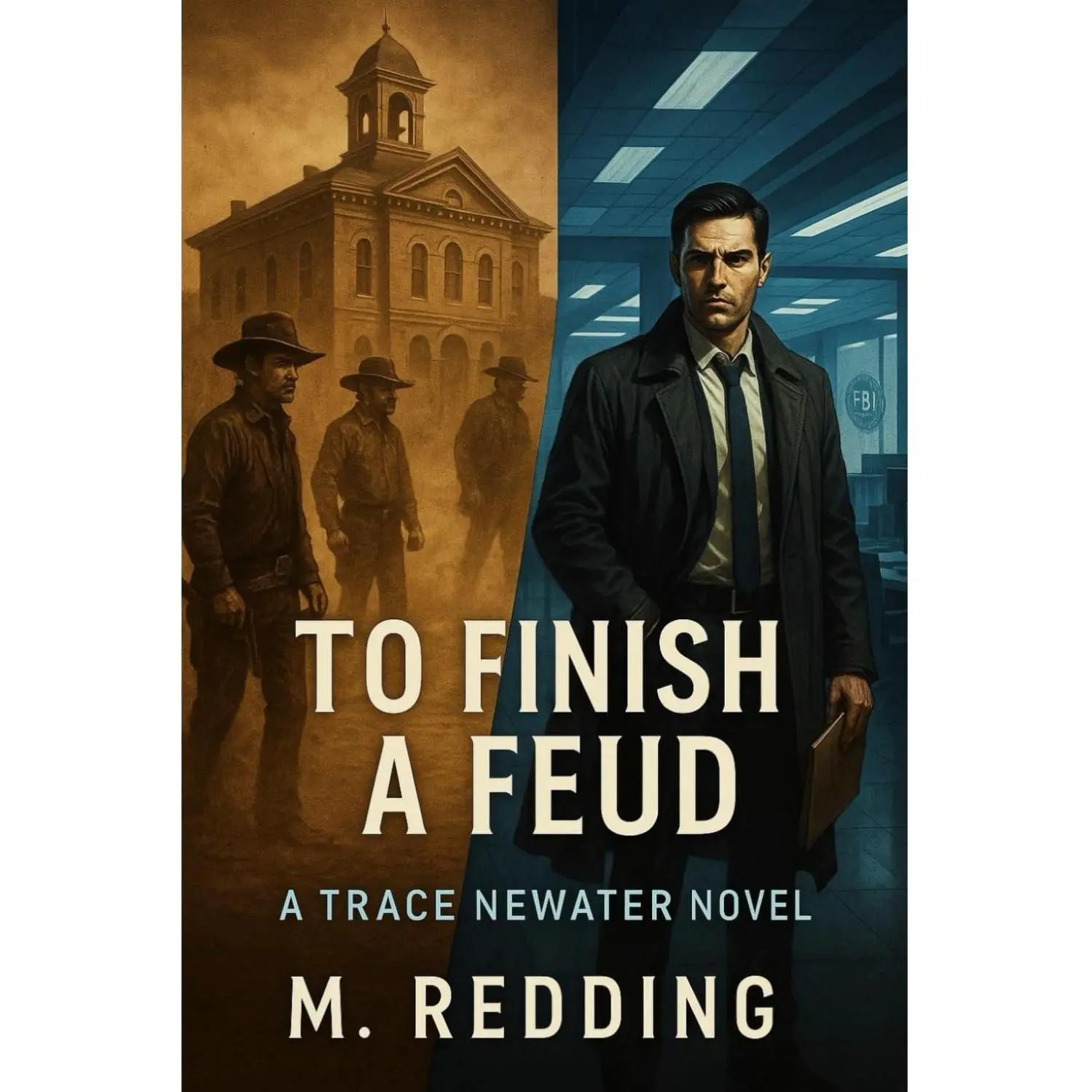 M. Redding To Finish a Feud - Trace Newater Book Series: Literature Book, Captivating Story, Intriguing Mystery Thriller, Dynamic Characters, Engaging Plot, Paperback-Hardcover Recommendation for Readers Who Enjoy Engaging Narratives