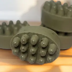 Jae’s Beauty Creations Black African Soap Shampoo Bar with Ayurvedic Oil for Nourished & Strengthened Hair Travel-Friendly Haircare Cleanser Nourishing