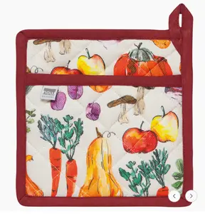Veggie Stand Spruce Potholder