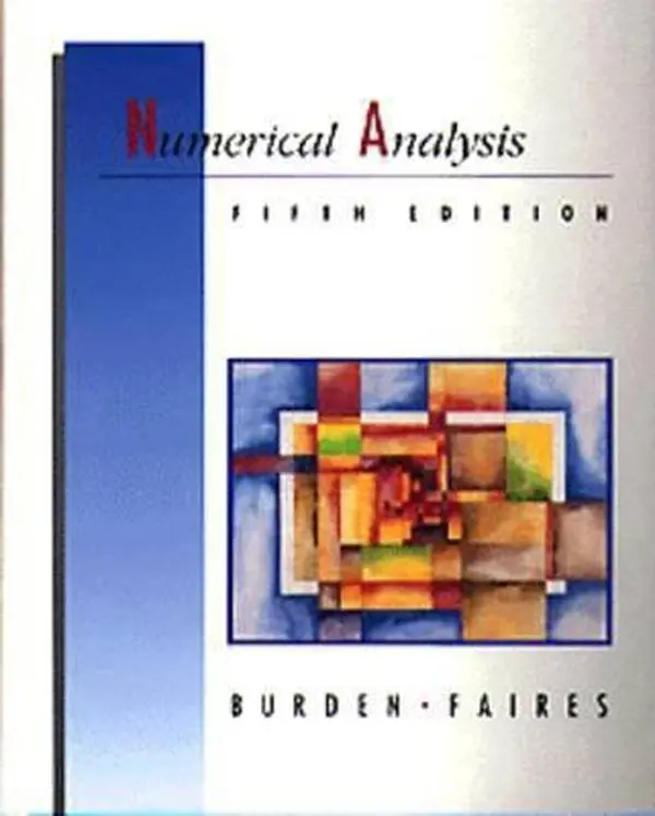 Used Hard Cover Book - Numerical Analysis by Richard L. Burden (English) - Modern Definitive Introduction for Math, Computing, Engineering Students, Introduces Modern Numerical Approximation Techniques