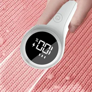 Electric Lint Remover with Brush, 1200mah Portable Fabric Shaver, 3-Speed Sweater Shaver, Fast Lint Removal, Durable for Socks Coats Bedding, Rechargeable Lint Remover