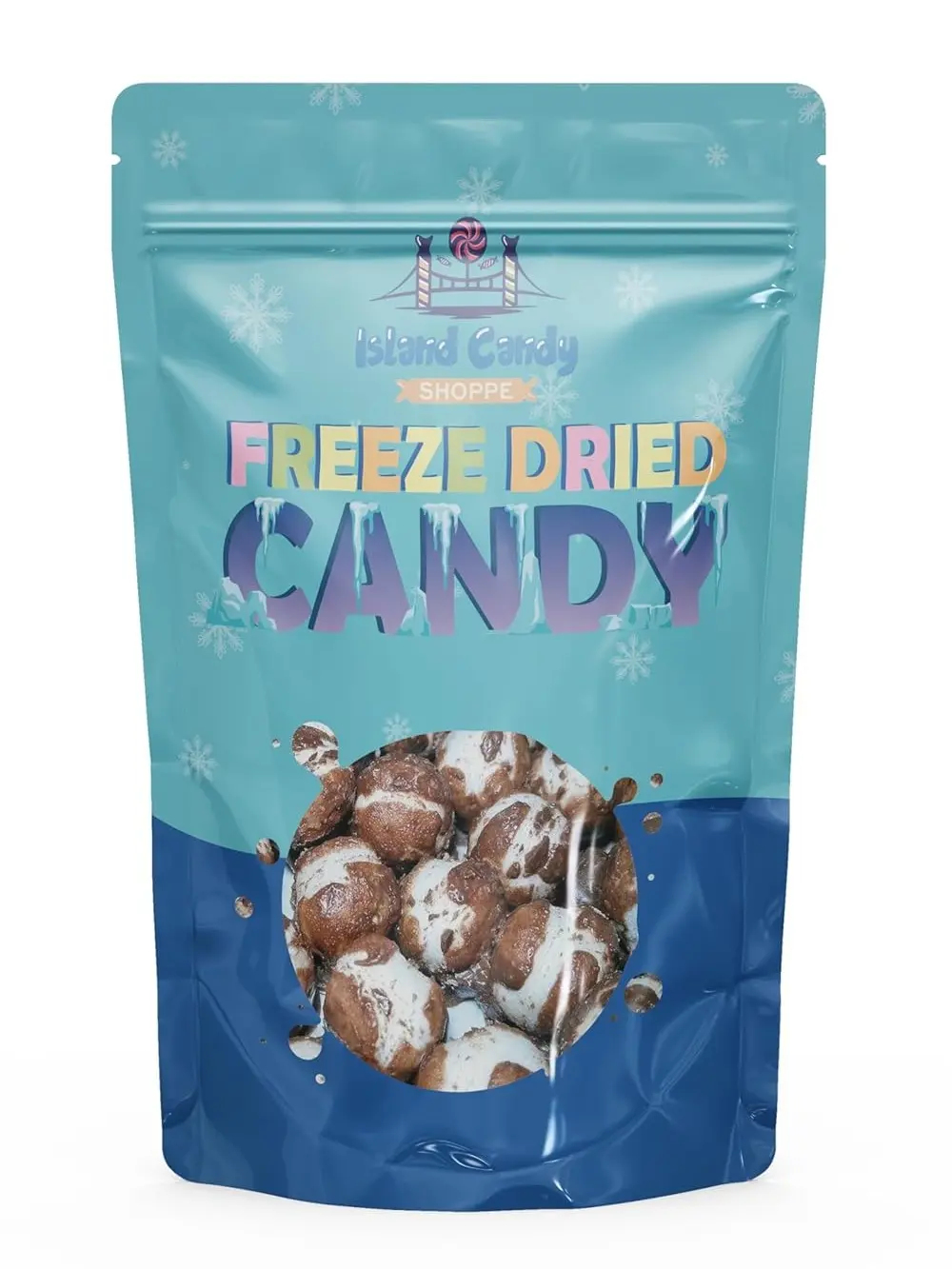 KD Supplies Freeze Dried Charleston Puffs (3 oz) - Light, Cripsy and Airy Marshmallow Flavored Nougat Covered in Chocolate