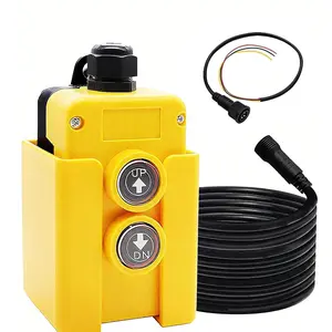 ParnicoTech 3 Wire 12V Remote Switch for Single Acting Hydraulic Pumps, Dump Truck Trailer Hoist Lift Gate Unit Controller