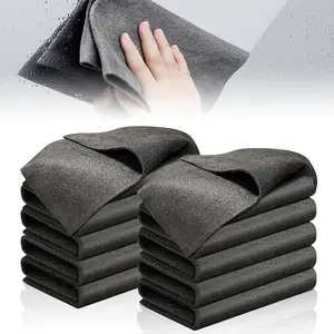 10pcs Thicken Magic Cleaning Glass Cloth Reuseable Streak Free Microfiber Cloth Magic Fiber Microfiber Cleaning Cloth Microfiber Cleaning Rag for Glass Cars Kitchen Bathroom 30*40cm