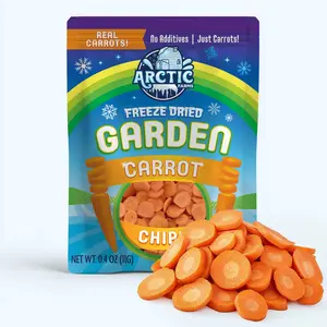 Freeze Dried Carrot Chips