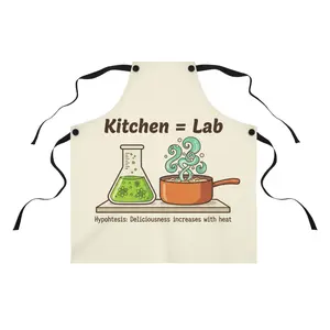 Kitchen = Lab Apron | Science Cooking Hypothesis Design