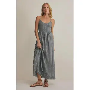 ROMY STRIPED MAXI DRESS