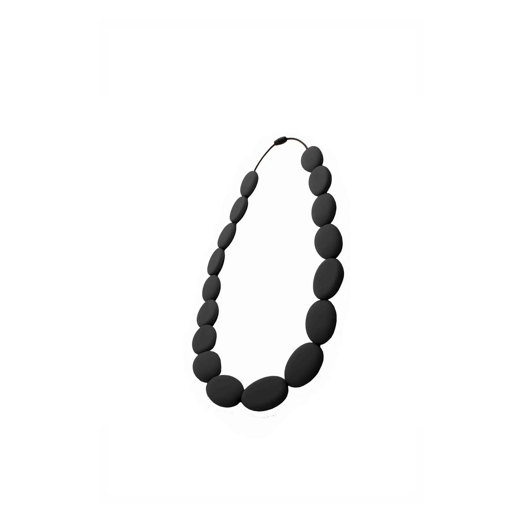 Flat Bead Teething Necklace
