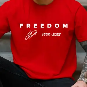 Charlie Freedom Shirt, Tribute Memorial, Fashion Cotton, Full Colors, Full Sizes, For Men, For Women