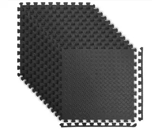 12 Pack 1/2" Thick EVA Foam Floor Tiles 24"x24" (60x60cm), Non-Slip Interlocking Puzzle Mat for Home Gym, Playroom & Floor Decoration