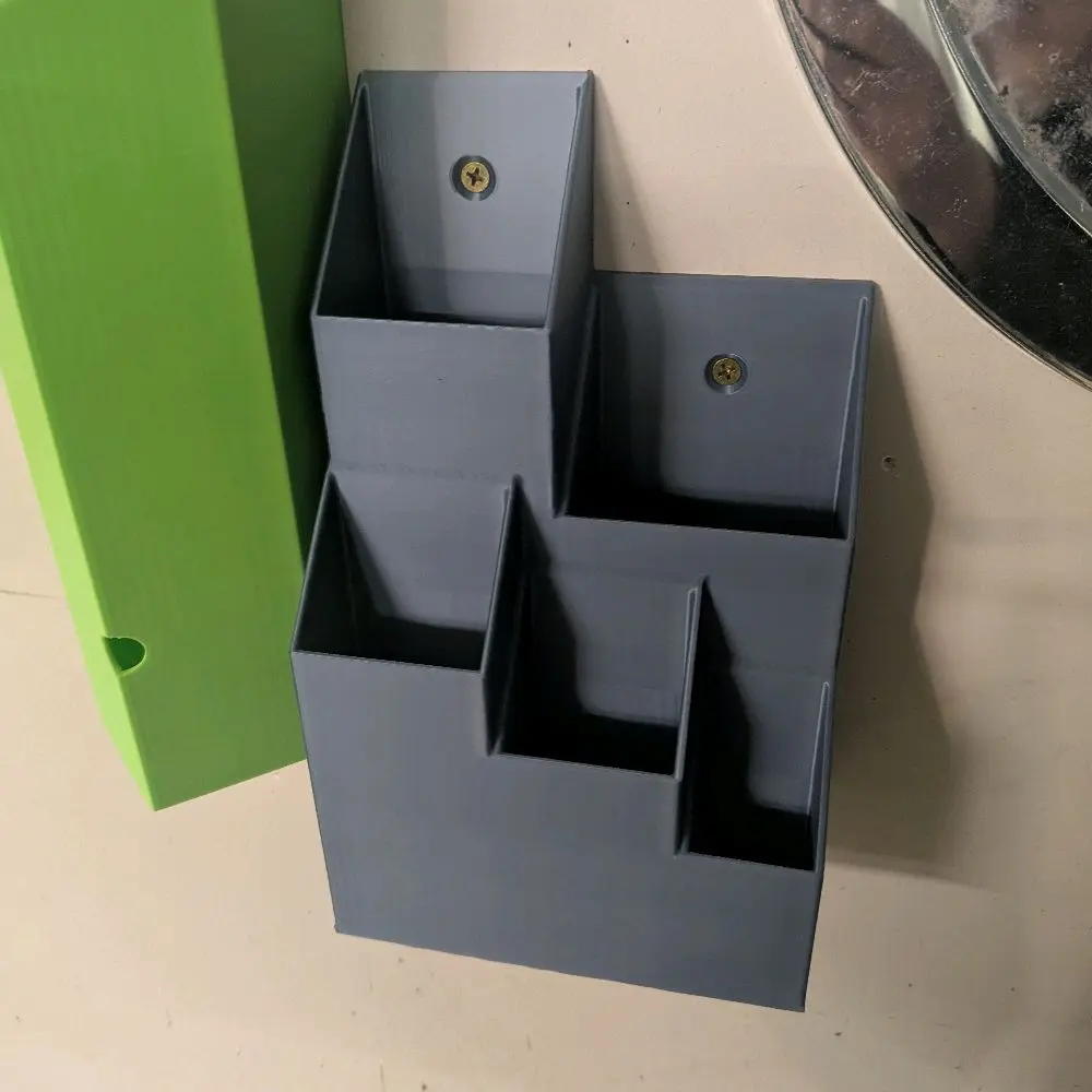 Zip-Tie Holder Wall Mount 3D Printed Organizer for Cable Management Storage Solution
