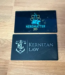 Custom Luxury NFC Business Cards – Fully Branded, Multi-Color 3D Printed Cards – White-Glove Setup for Teams, Startups, and Enterprises