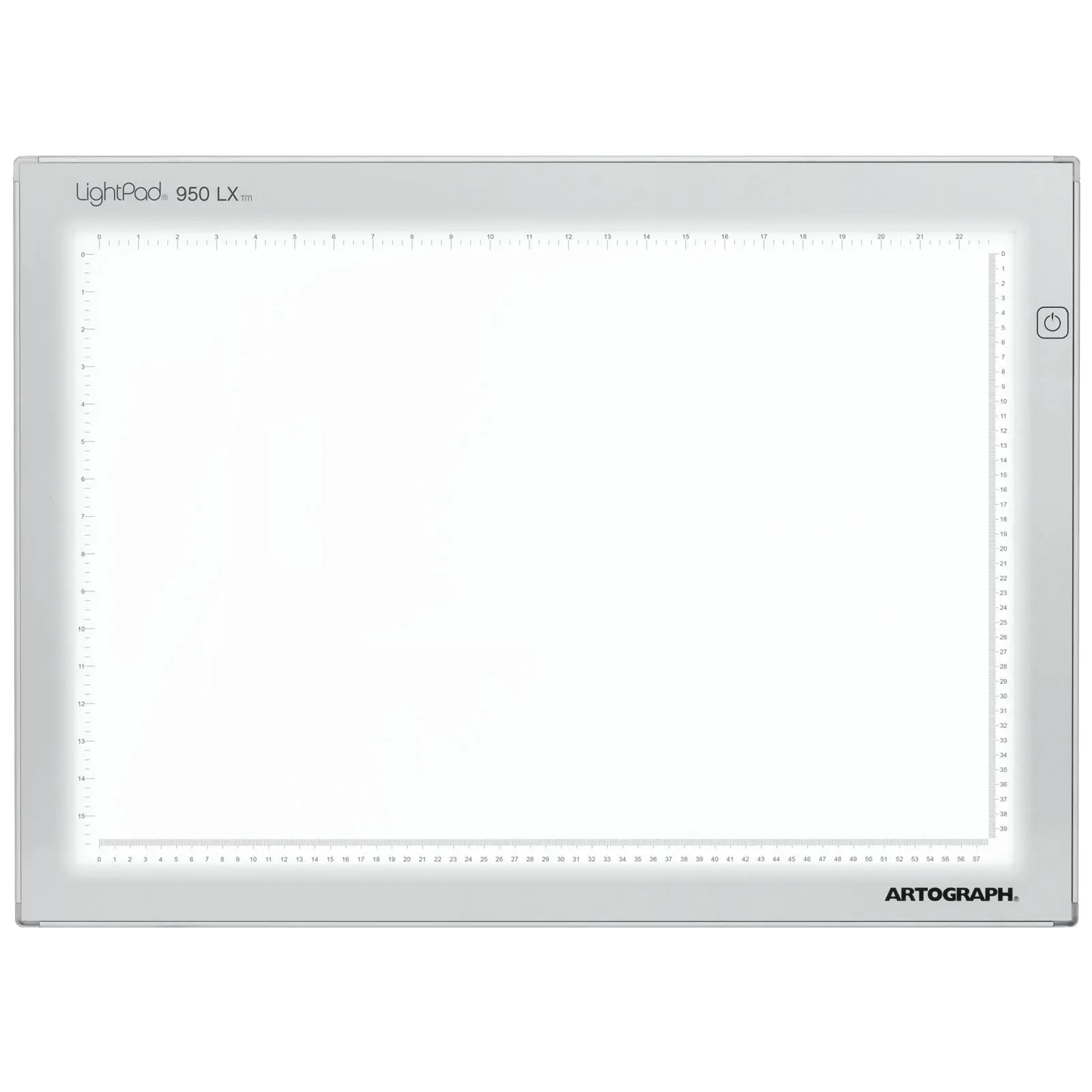 LightPad 950 LX 24" x 17" LED Lightbox with Adjustable Brightness 500-5000 lux for Tracing & Sewing 1-Year Warranty