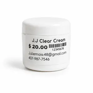 JJ Clear Acne Cream, Skin Repair Skincare Treatment for Blemish Concerns