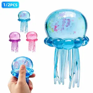 Jumbo Octopus Squishy – Soft Slow Rising Squeeze Toy, Cute Sensory Fidget Toy for Stress Relief, Anxiety Relief & Party Favors