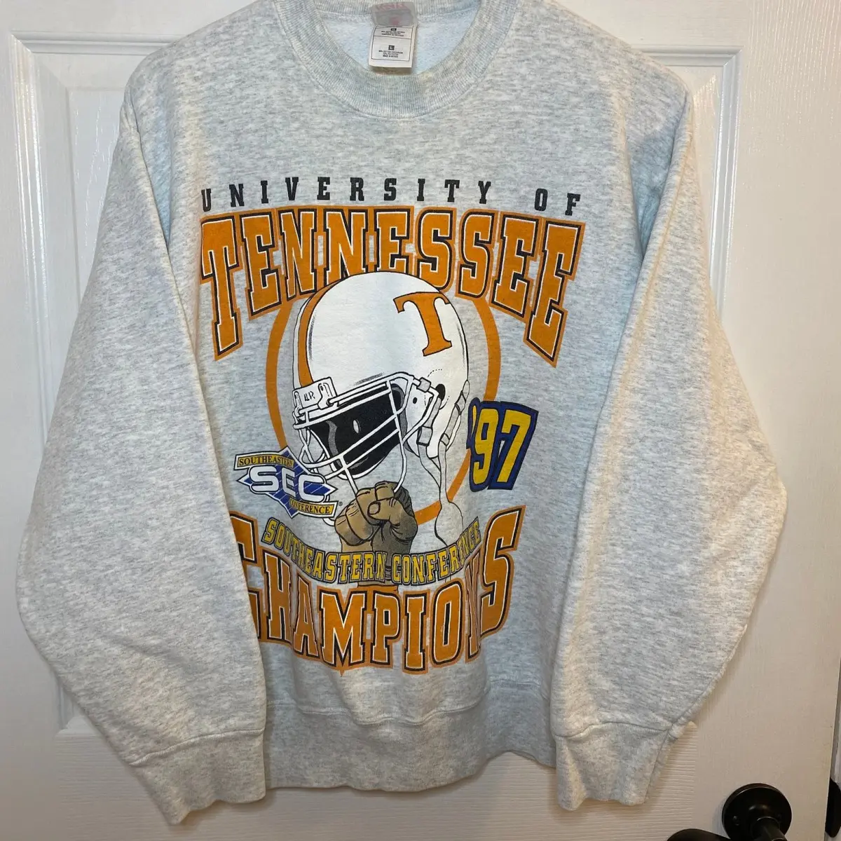 Vintage University of Tennessee Champions Crewneck Sweater