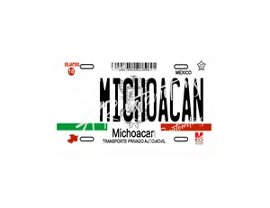 Sticker Michoacan para tarjeta debito, Michoacan State Card sticker, includes 2 card sticker