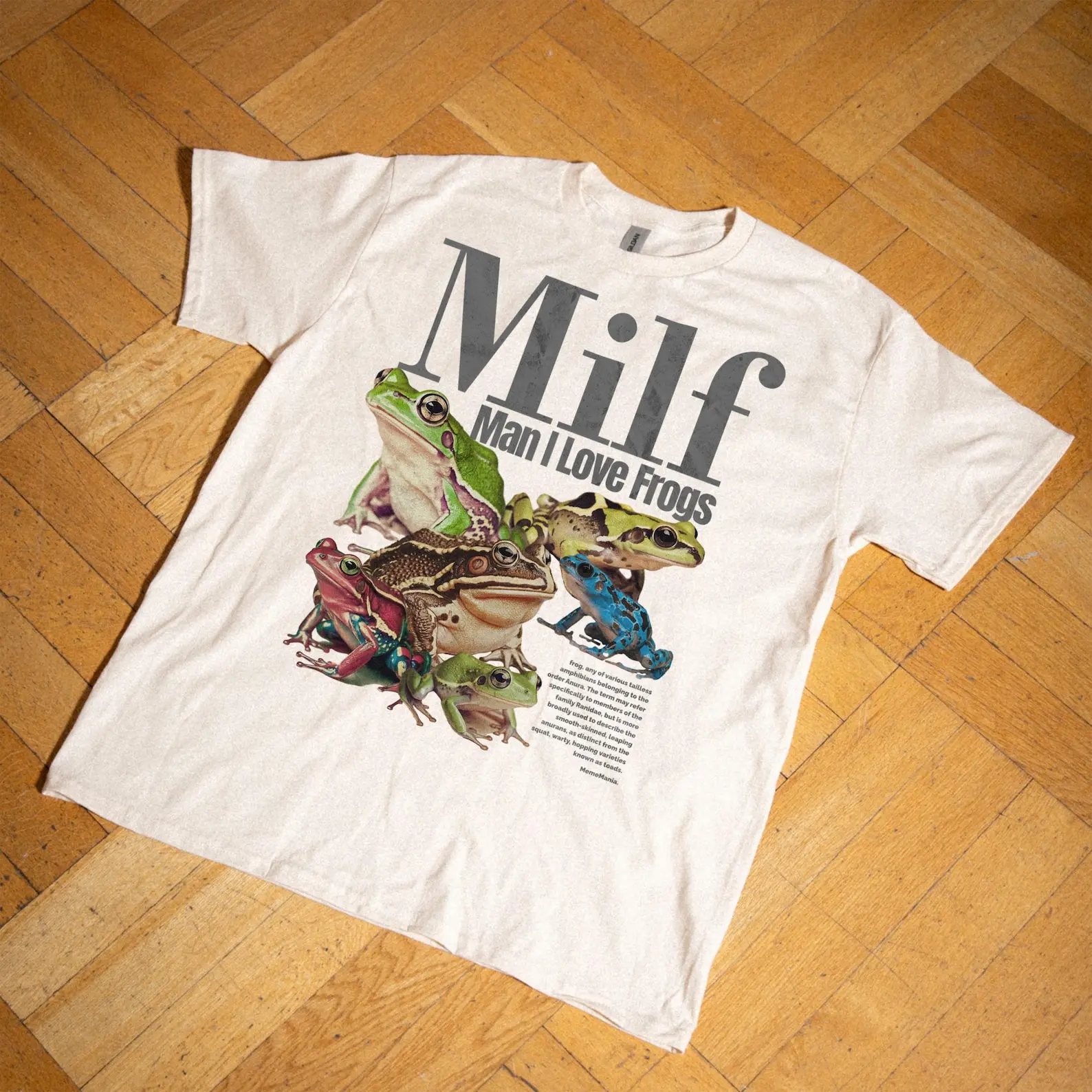T-shirt man I Love Frogs, shirt meme Frog, vintage stijl T-shirt uniseks, offensief uniseks T-shirt, ongepast grappig cadeau, Gen Z meme-T-shirts