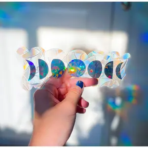 Sticker -  Suncatcher - Moon Phase Window Decal