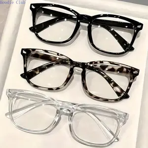 Office Siren Aesthetic Minimalist Clear Lens Glasses 3-Pack Set | Lightweight TR90 Frame Fashion Eyewear for Women & Men | Daily Wear Blue Light Style Glasses for Work & Study | Simple Chic Outfit Accessory Gift Idea