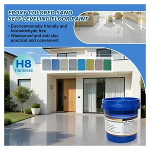 Imitation ceramic tile Epoxy Floor Paint: Easier cleaning, more slip-resistant, and dirt-resistant