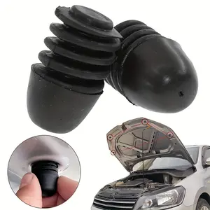 5 Plastic Car Hood Buffer Pads Stop Buffer, Tailgate Rubber Support for Volkswagen Golf, Jetta, Skoda, Polo, Tiguan