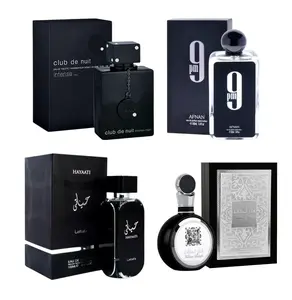 (4pc Bundle Pack) Club De Nuit Intense EDT + 9PM + Hayaati + Fakhar Men EDP Spray, 3.4oz