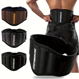 Adjustable Weightlifting Belt for Lumbar Support, Sports Waist Belt, Men's and Women's Fitness, Squat Free Strength Training, Weight-Bearing Belt
