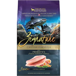Zignature Catfish Limited Ingredient Dog Food 12.5lb | Grain-Free & Allergy-Friendly