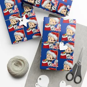 Anime Wrapping Paper Roll, JJK Inspired Suku Gift Wrap, Manga Style Anime Wrapping for Christmas & Birthday
