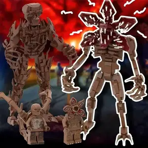 Demogorgon Horror Monster Building Block FigureStranger Things Hades Themed Collectible ModelPre-assembled Handheld Toy for Fans