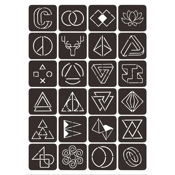 Temporary Tattoos - 50+ Designs, Black Totem Tattoos Easter, Realistic Word Long-lasting Waterproof and Sexy Fake Tattoo Christmas Gift