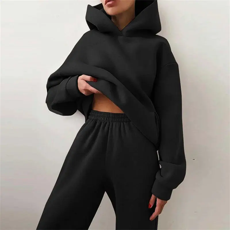 Mango Solid Tracksuit Set