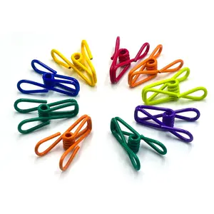 Chip Clips, Utility Pvc-Coated Steel Clip for Food Package, Chips Bag, Clothes, Parper, Pack of 16, 2 Inch DAGONGREN