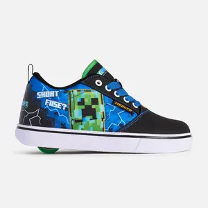 Men's Minecraft Pro 20 Creeper Limited Edition Heelys - Rubber-Lace Casual Trainer Shoe, Skate Footwear Men's Minecraft Pro 20 Creeper Limited Edition Heelys - Rubber-Lace Casual Trainer Shoe, Skate Footwear